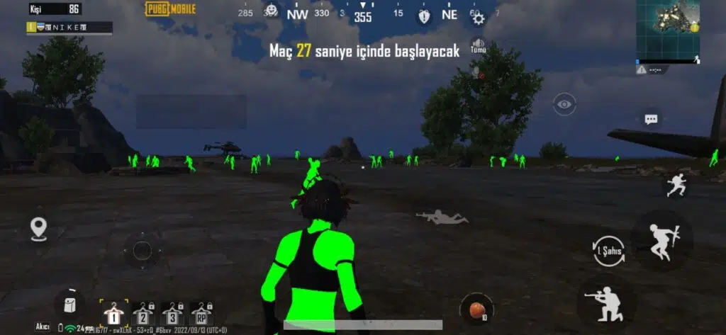 pubg green body