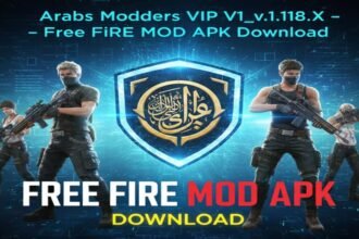 Arabs Modders VIP V1.118.X Free Fire MOD APK Latest Version 2025 Download