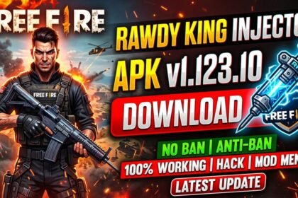 "How to install Rawdy King Injector APK v1.123.10 for Garena Free Fire 2026"