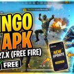 "Gringo XP APK V1_v2.127.X home screen showing the latest Android gaming tool interface for Free Fire with updated features and menu options."