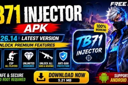TB71 Injector APK v1.126.14 latest version for Free Fire Android download