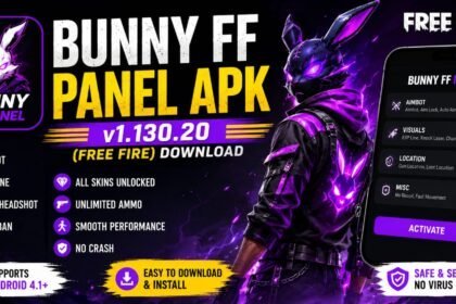 Bunny FF Panel APK v1.130.20 for Free Fire latest version download on Android with lightweight tools interface and easy installation.